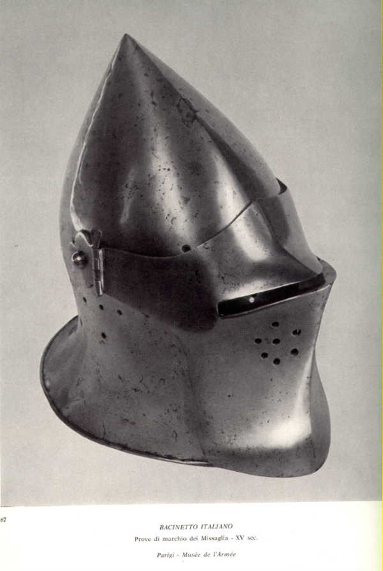 Severní Itálie 1390 - 1410, Parigi, Musée de l'Armée.