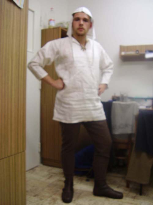 Nohavice a boty
