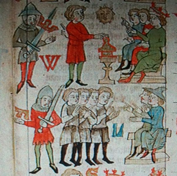 Sachsenspiegel, Horní Sasko, 1365.jpg