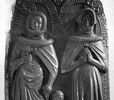 Pro ilustraci přikládám obrázek Náhrobku Grety von Weilnau (spolu s Margaretou v. W. + 1364)