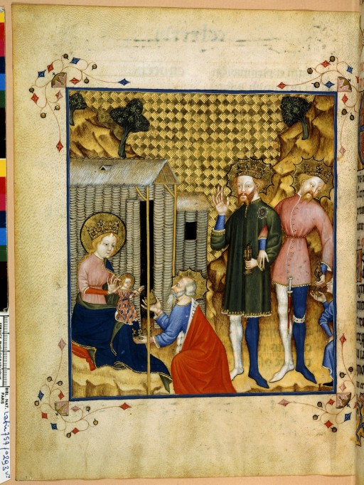 fol. 293v, Adoration des Mages