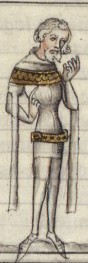 Ms. Francais 1584, fol. 164 v, Francie 1374, uloženo v BNF